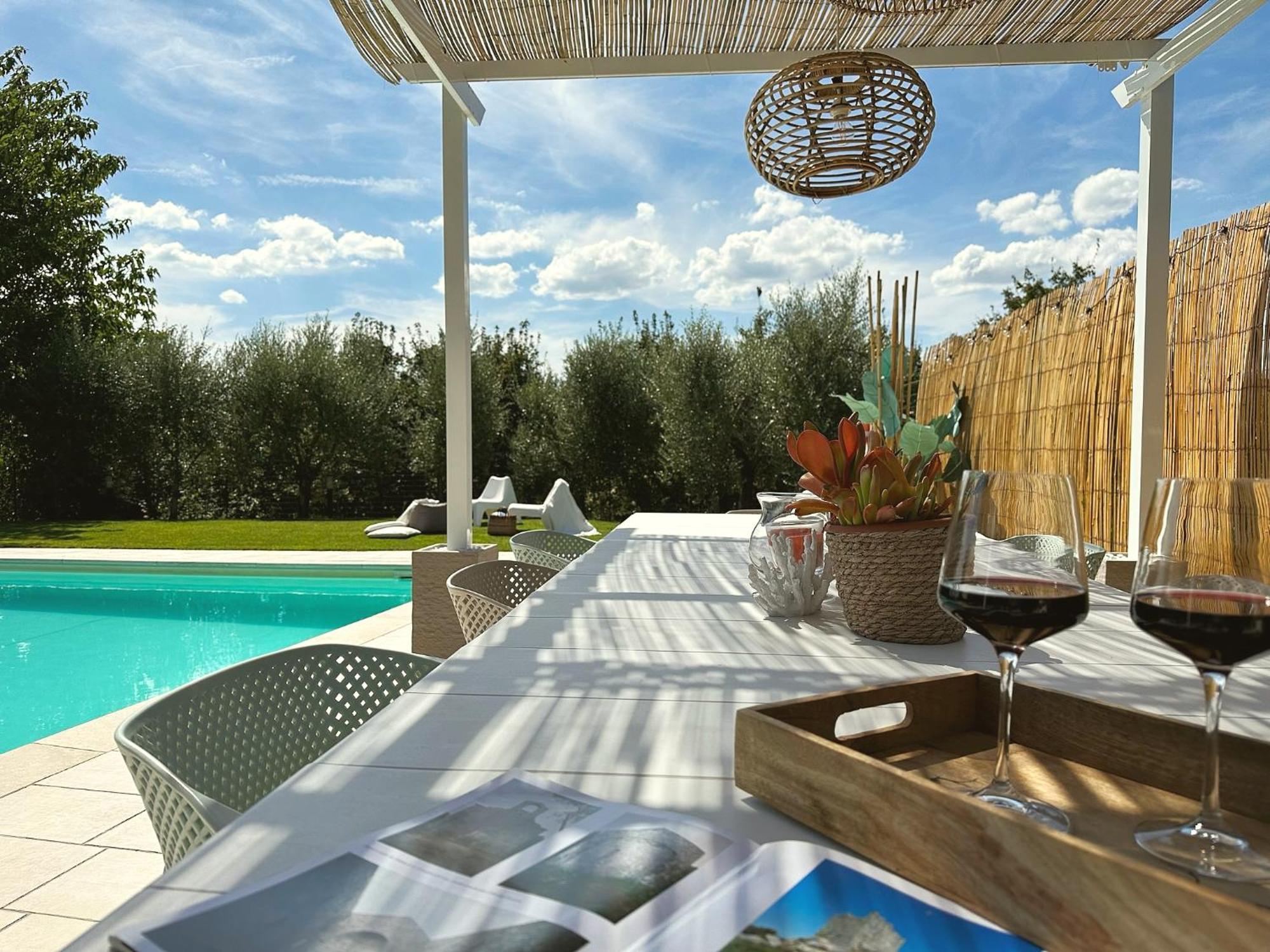 Villa Il Cipresso Террануова-Браччоліні Екстер'єр фото